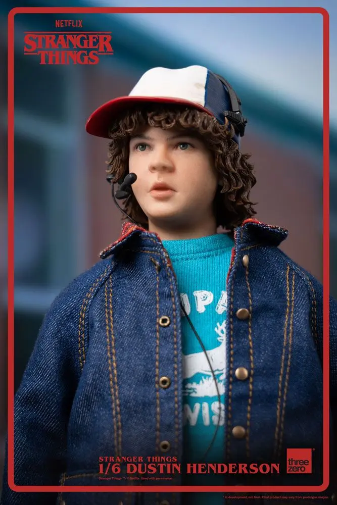 Stranger Things Action Figur 1/6 Dustin Henderson 23 cm Produktfoto