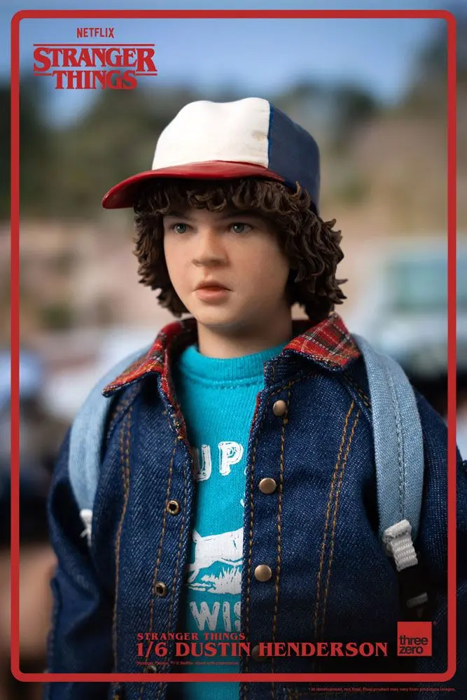 Stranger Things Action Figur 1/6 Dustin Henderson 23 cm Produktfoto
