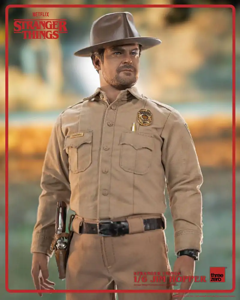Stranger Things Actionfigur 1/6 Jim Hopper (Season 1) 32 cm Produktfoto