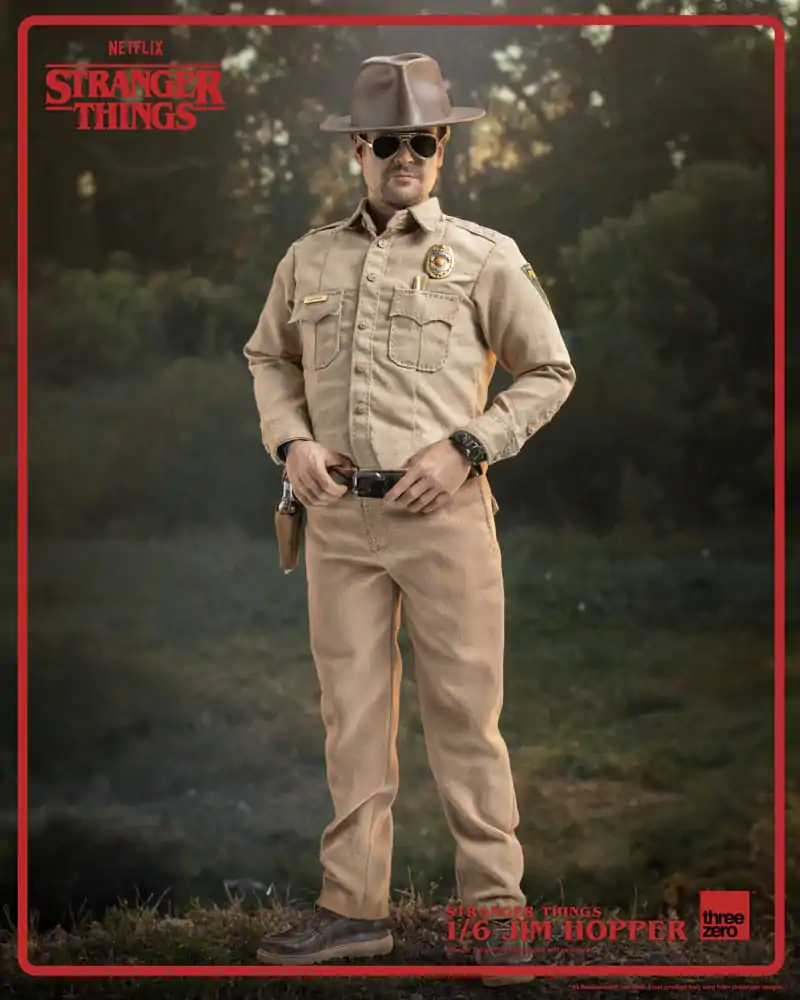 Stranger Things Actionfigur 1/6 Jim Hopper (Season 1) 32 cm Produktfoto