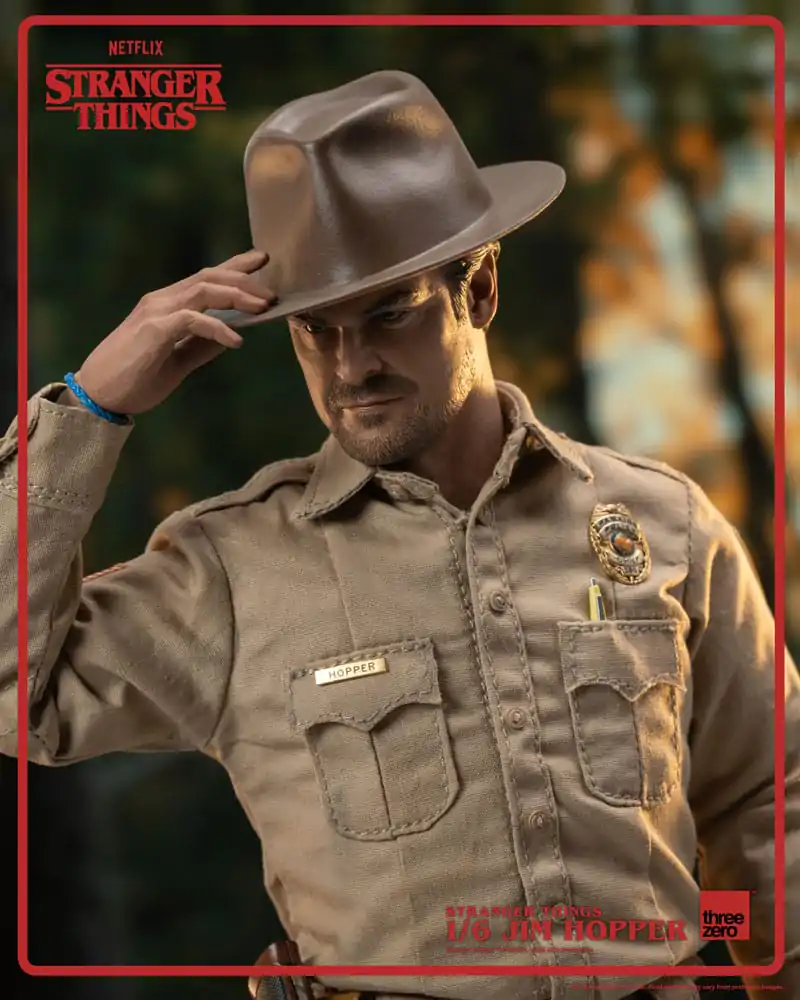 Stranger Things Actionfigur 1/6 Jim Hopper (Season 1) 32 cm Produktfoto