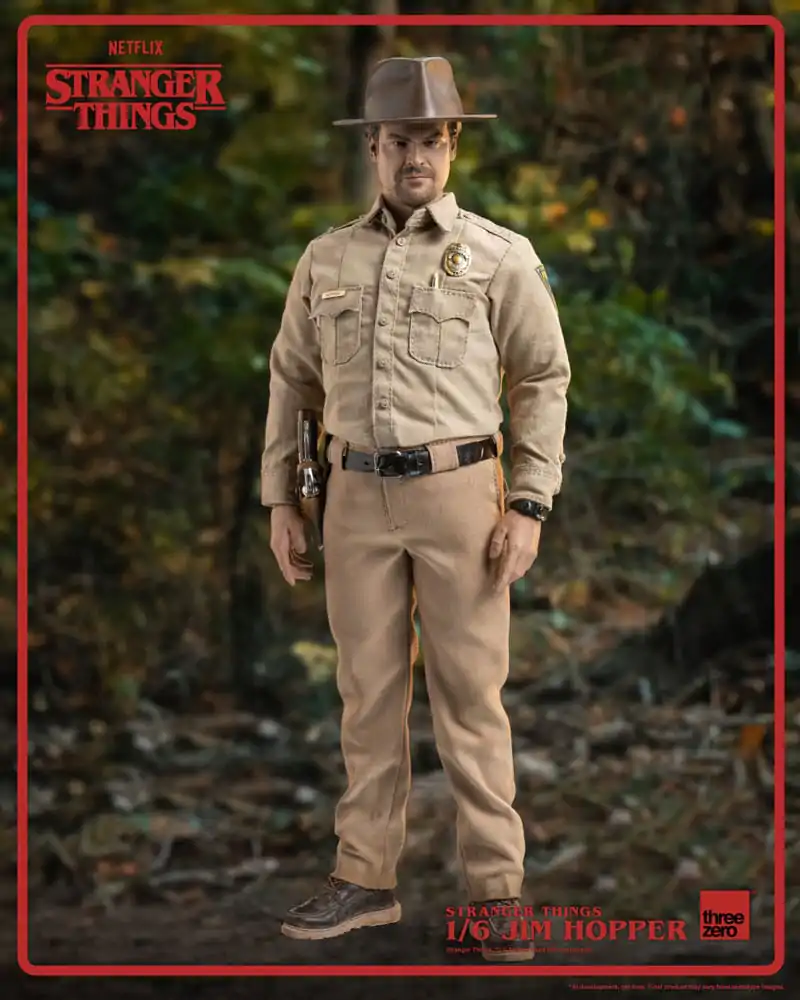 Stranger Things Actionfigur 1/6 Jim Hopper (Season 1) 32 cm Produktfoto