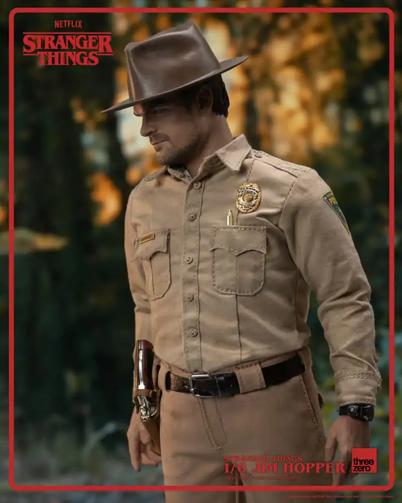 Stranger Things Actionfigur 1/6 Jim Hopper (Season 1) 32 cm Produktfoto