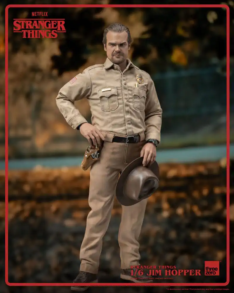Stranger Things Actionfigur 1/6 Jim Hopper (Season 1) 32 cm Produktfoto