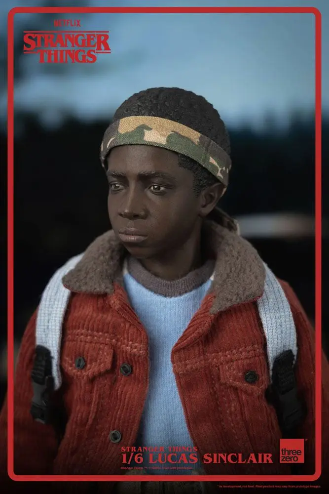 Stranger Things Actionfigur 1/6 Lucas Sinclair 23 cm termékfotó