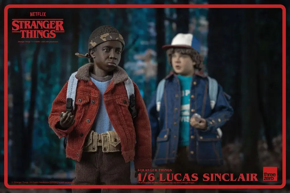 Stranger Things Actionfigur 1/6 Lucas Sinclair 23 cm termékfotó