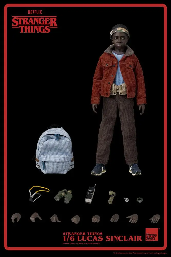 Stranger Things Actionfigur 1/6 Lucas Sinclair 23 cm termékfotó