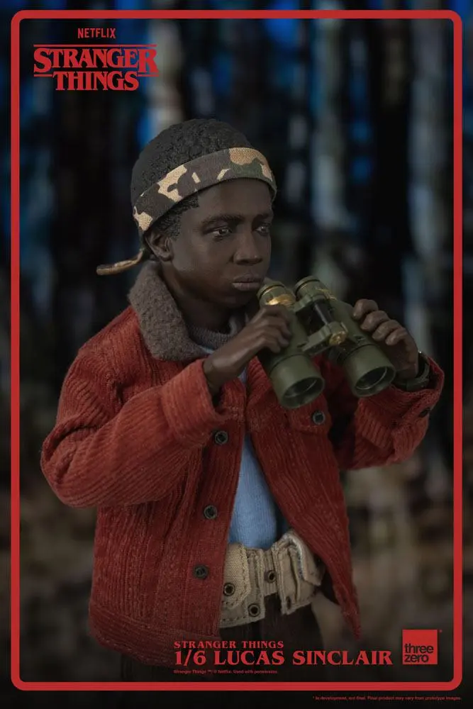 Stranger Things Actionfigur 1/6 Lucas Sinclair 23 cm termékfotó