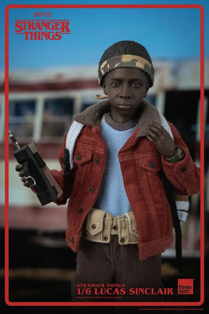 Stranger Things Actionfigur 1/6 Lucas Sinclair 23 cm termékfotó