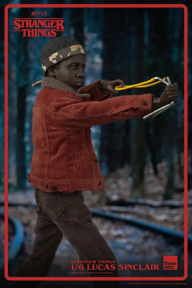 Stranger Things Actionfigur 1/6 Lucas Sinclair 23 cm termékfotó