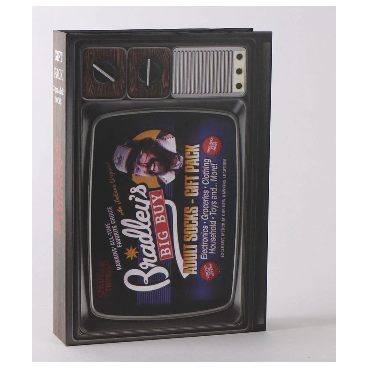 Stranger Things 3er-Pack verschiedene Socken Erwachsene Produktfoto