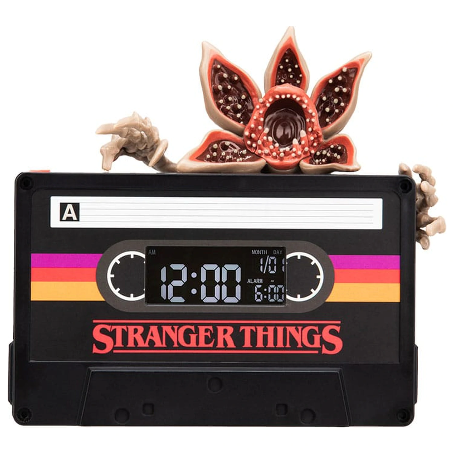 Stranger Things 5 Wecker Demogorgon Cassette 15 cm Produktfoto