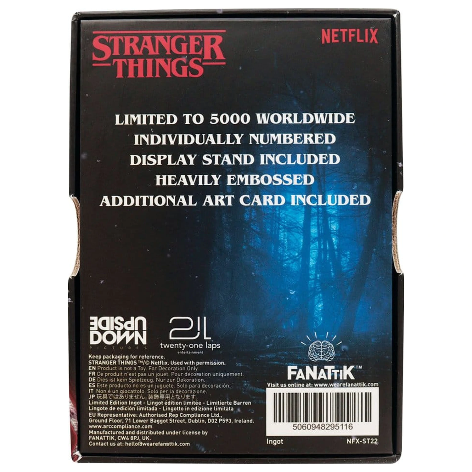 Stranger Things 5 Barren Vecna Lives Limitierte Auflage Produktfoto