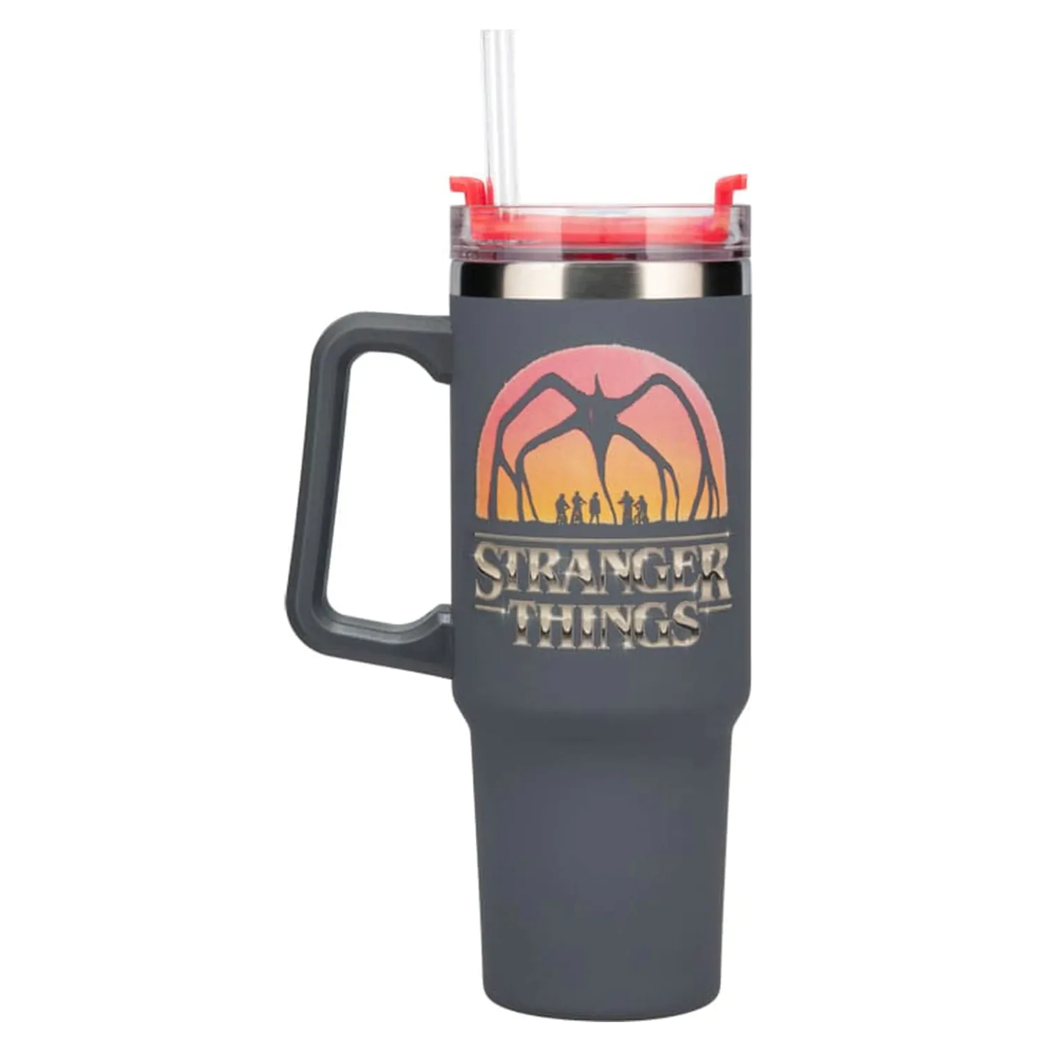 Stranger Things 5 Trinkbecher mit Strohhalm 900 ml Produktfoto