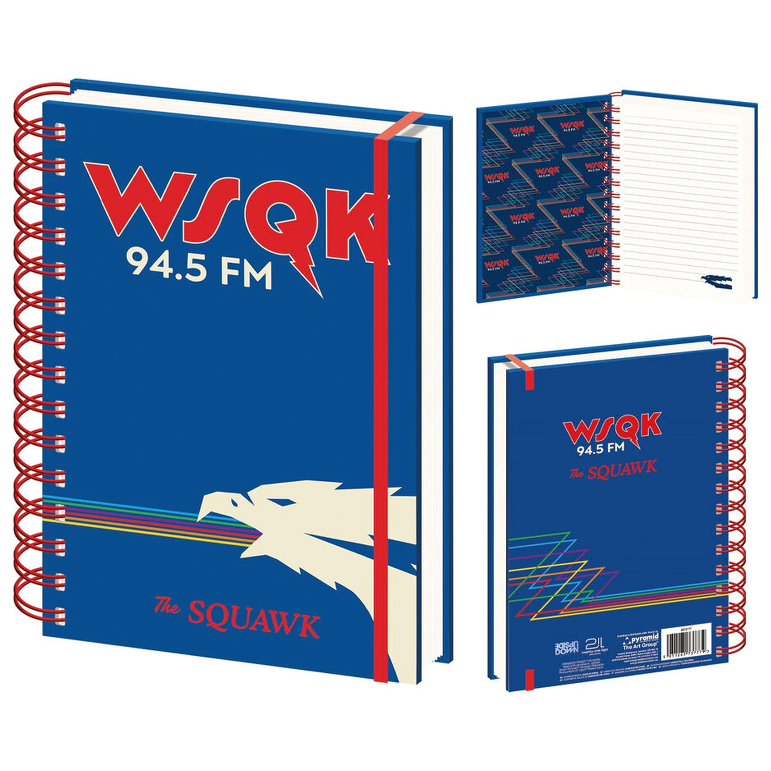 Stranger Things 5 WSQK A5 Notizbuch Produktfoto