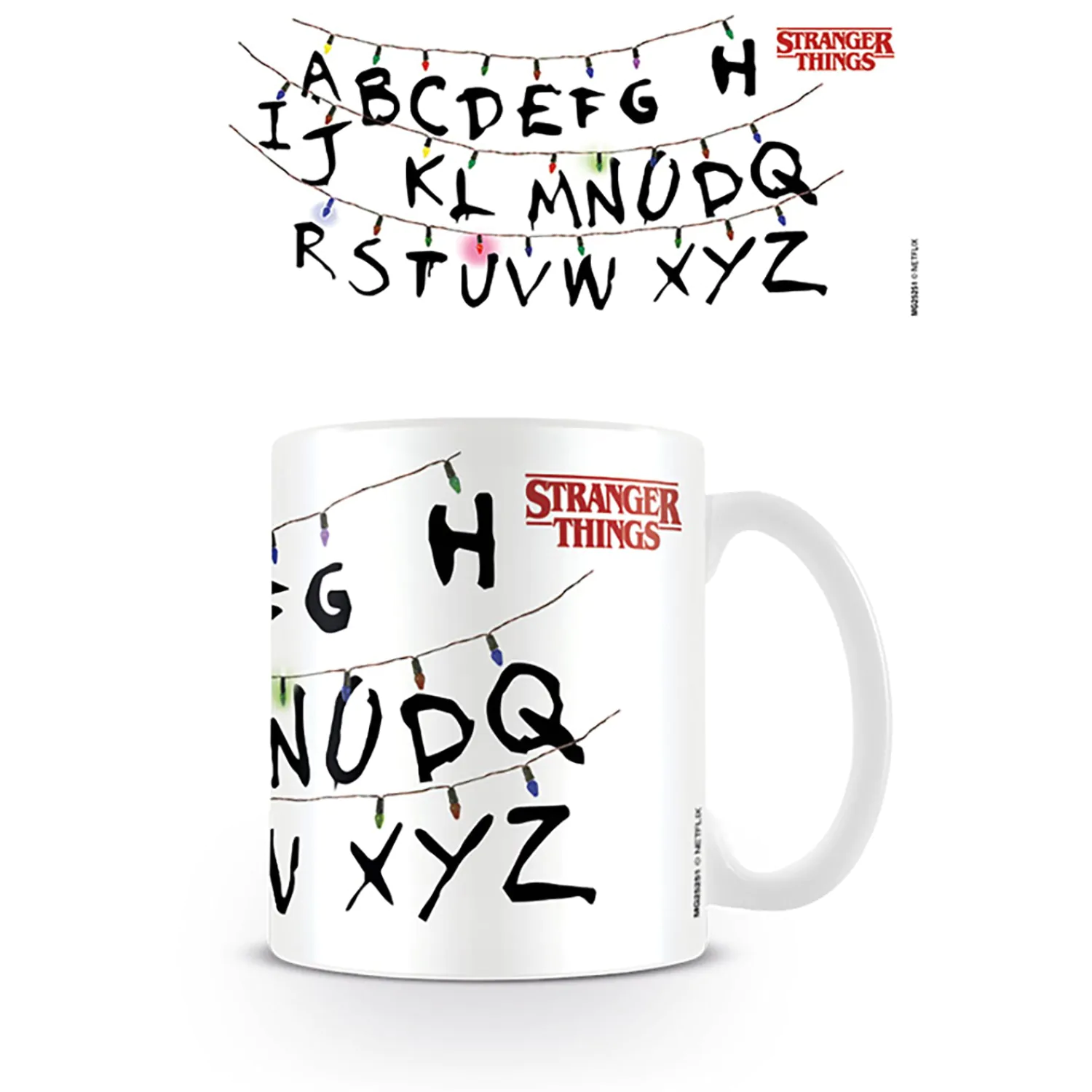 Stranger Things Tasse Lights Produktfoto