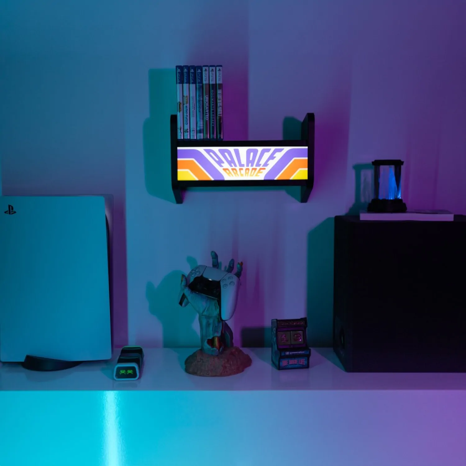 Stranger Things Arcade Regal-Lampe Produktfoto