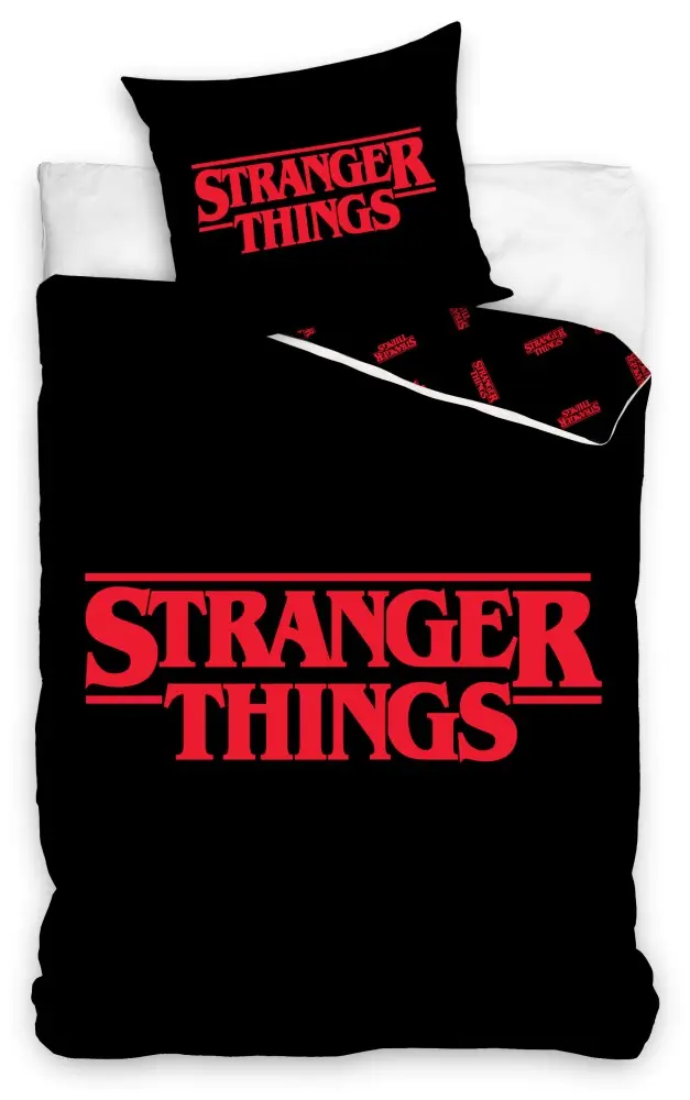 Stranger Things Bettbezug Set, 140×200 cm, 70×90 cm für Einzelbett Produktfoto