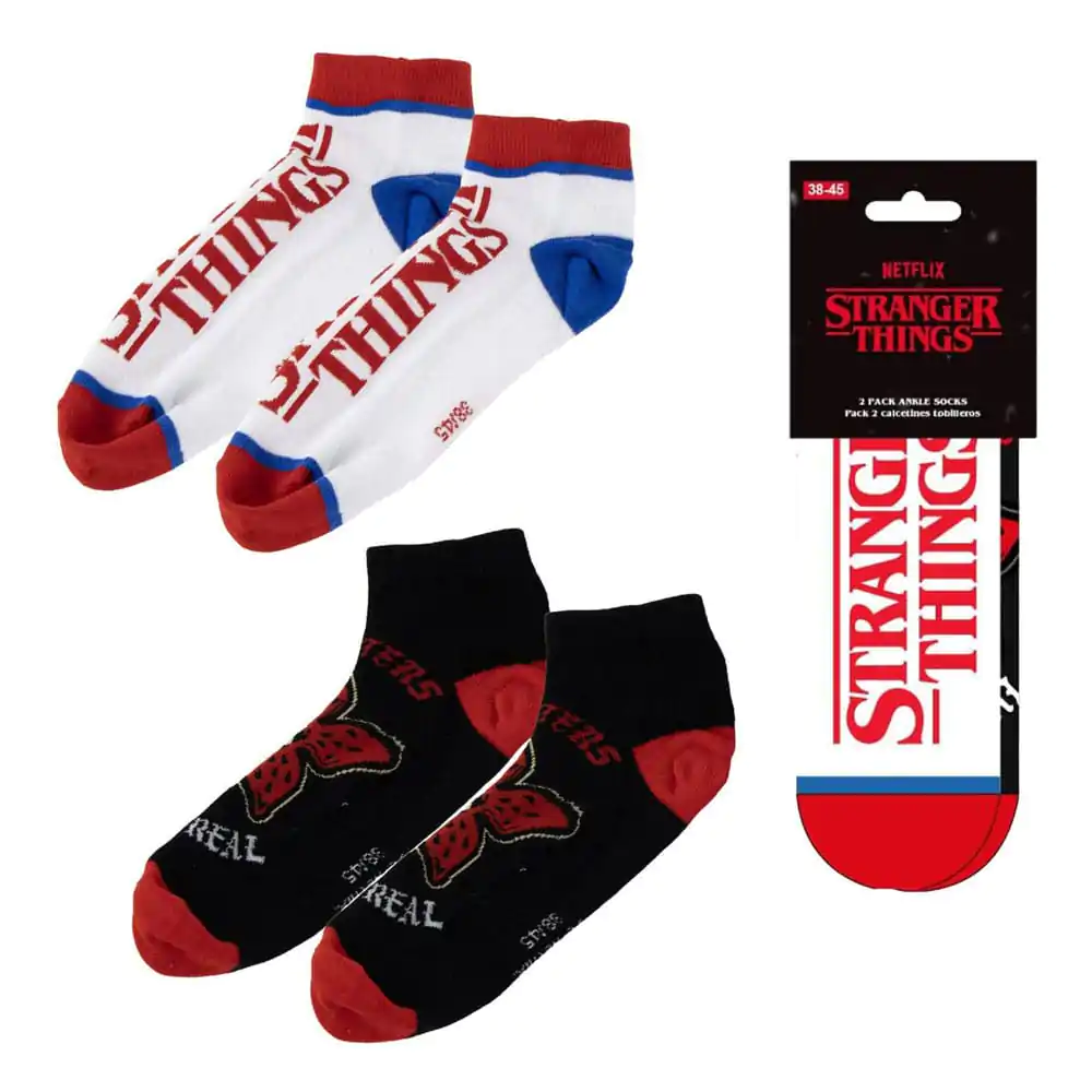 Stranger Things Knöchelsocken 2er-Packs 38-45 Produktfoto