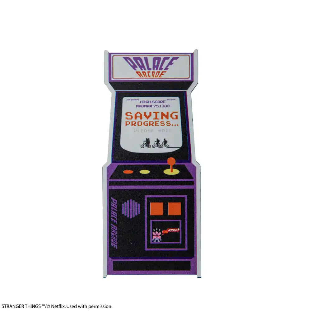 Stranger Things Lesezeichen Arcade aus Metall Produktfoto