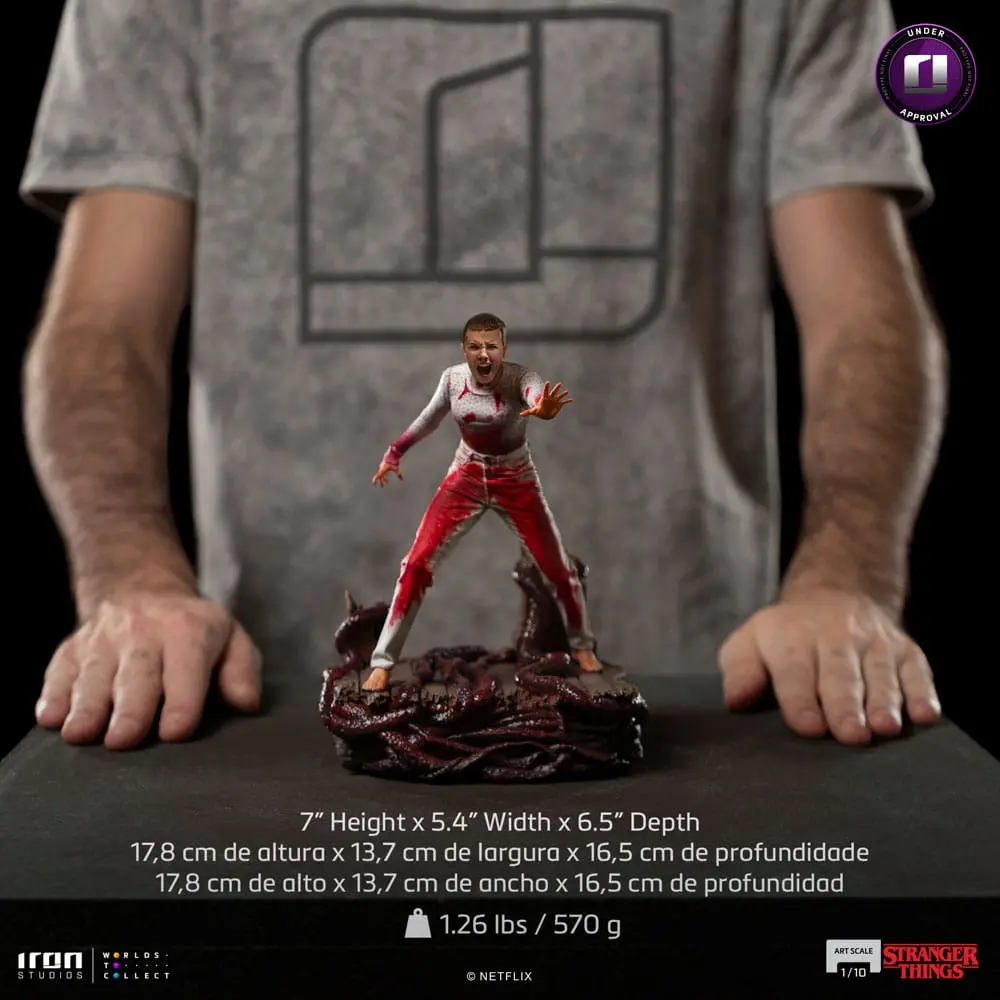 Stranger Things Art Scale Statue 1/10 Eleven 18 cm Produktfoto