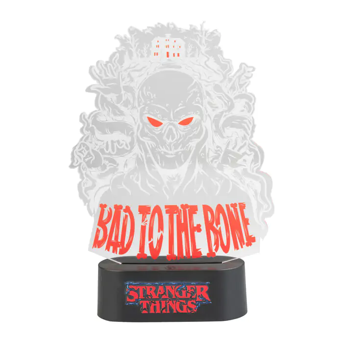 Stranger Things Bad To the Bone LED-Lampe Produktfoto