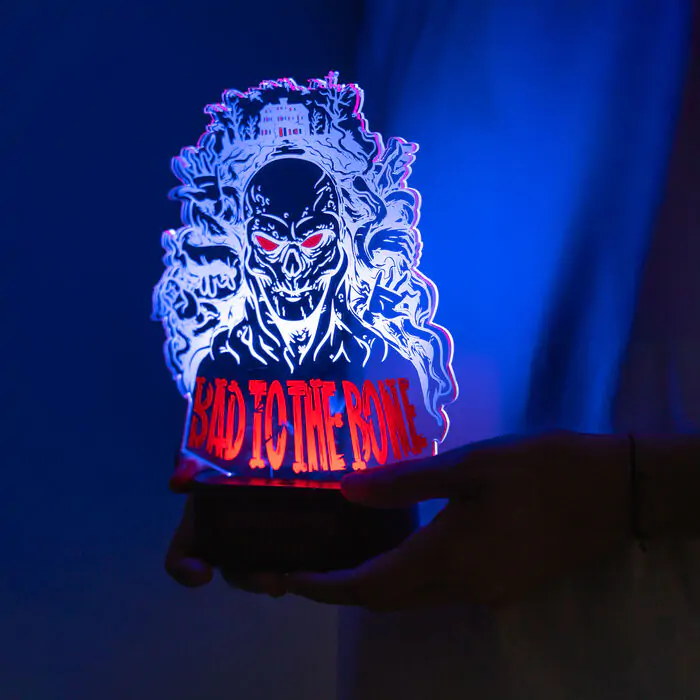 Stranger Things Bad To the Bone LED-Lampe Produktfoto