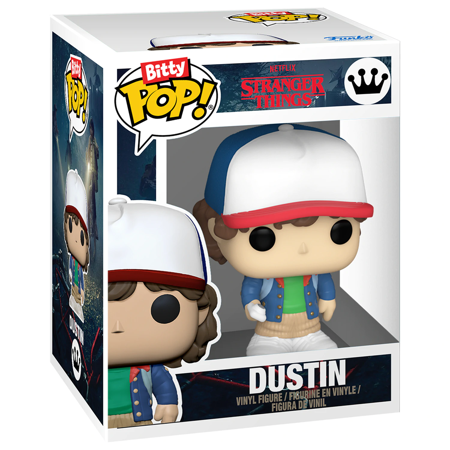 Stranger Things Bitty Funko POP! Vinyl Figur 2er-Pack Dustin & Mike Produktfoto