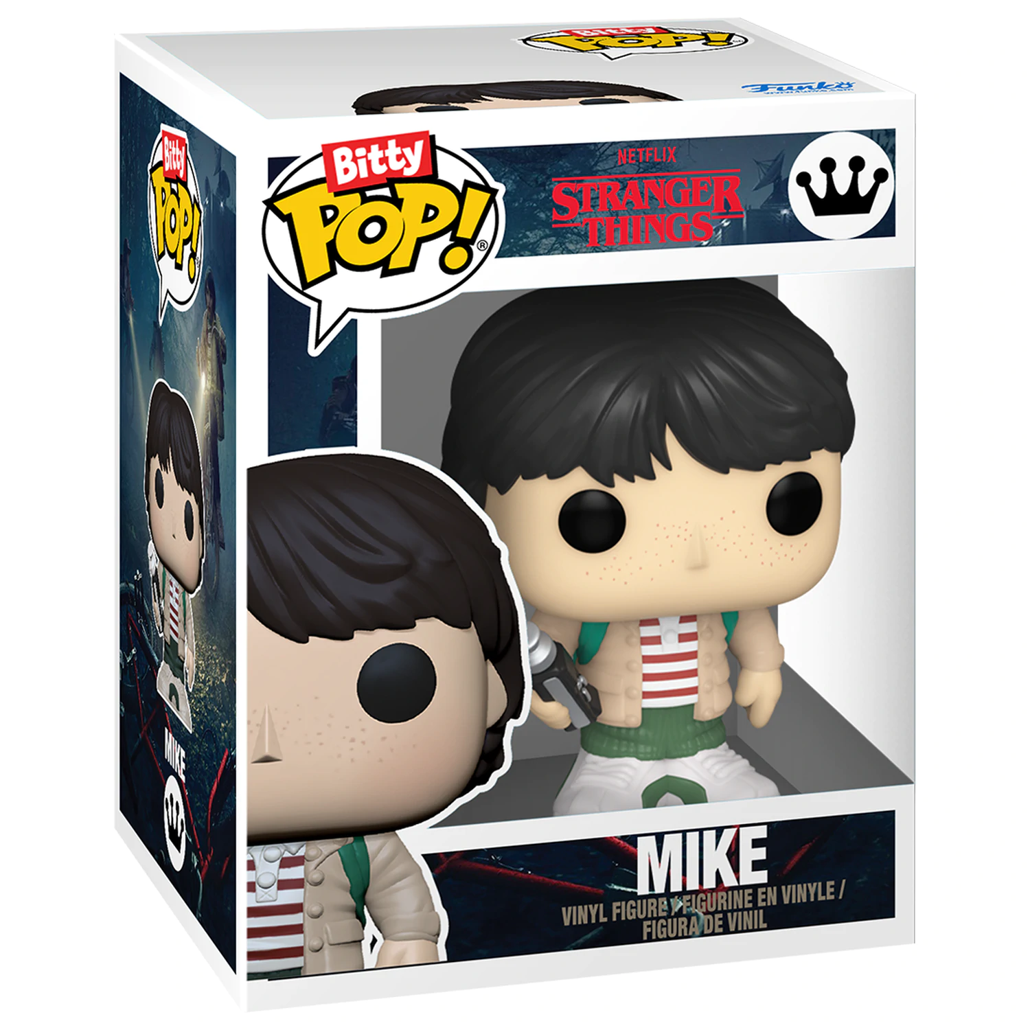Stranger Things Bitty Funko POP! Vinyl Figur 2er-Pack Dustin & Mike Produktfoto