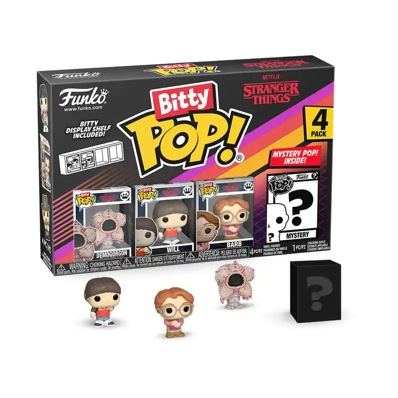 Stranger Things Bitty Funko POP! Vinyl Figuren 4er-Pack Demogorgon 2,5 cm termékfotó