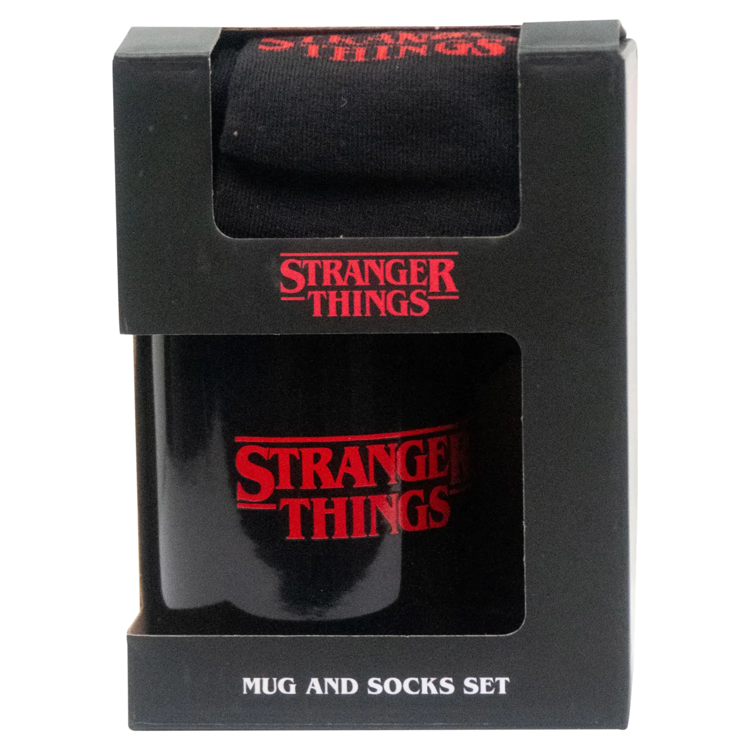 Stranger Things Tasse und Socken Set Produktfoto