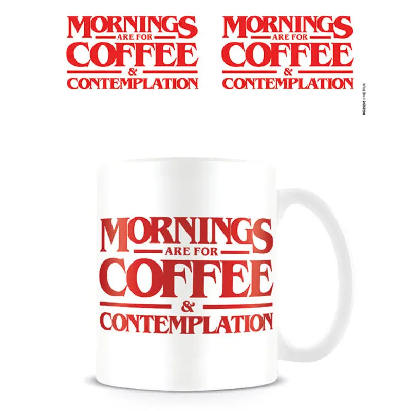 Stranger Things Tasse Coffee and Contemplation Produktfoto