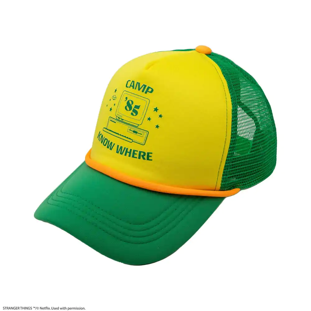 Stranger Things Camp Know Where Baseball Mütze Produktfoto
