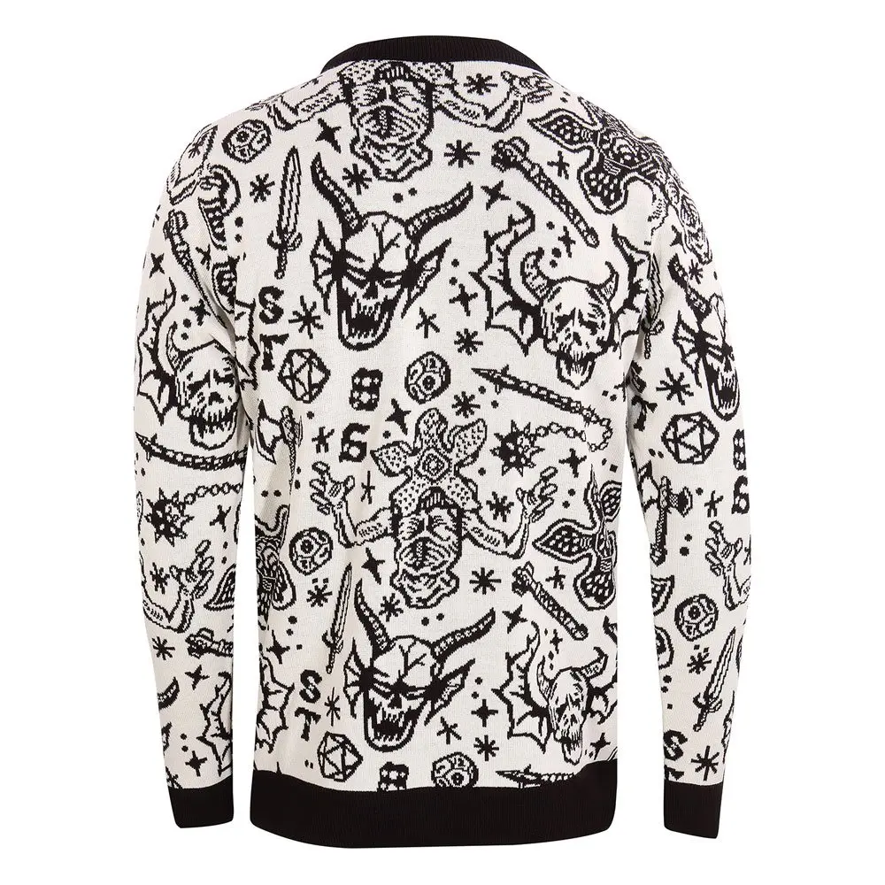 Stranger Things Collage Christmas Pullover Produktfoto