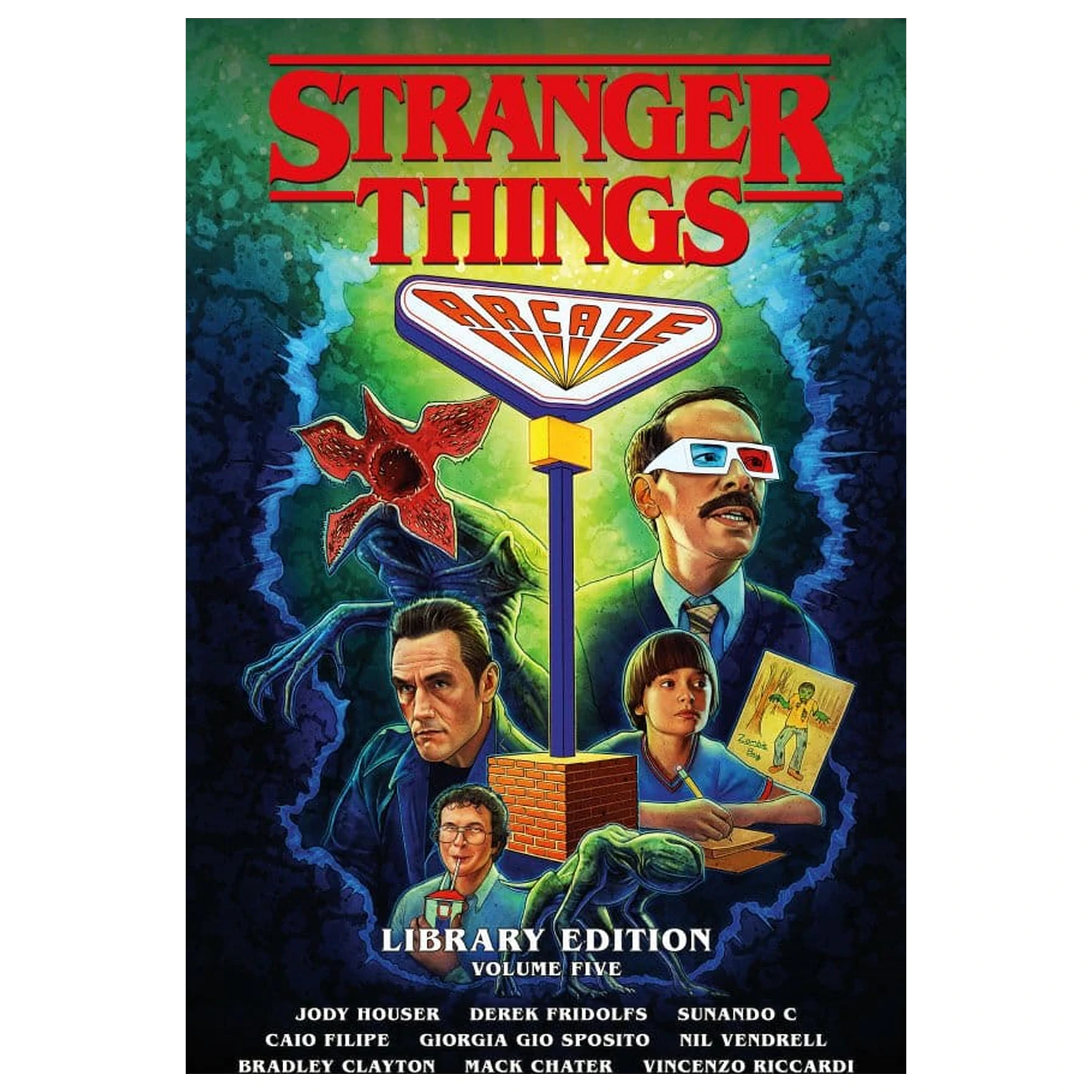 Stranger Things Comic Library Edition Band 5 Hardcover *Englische Version* Produktfoto