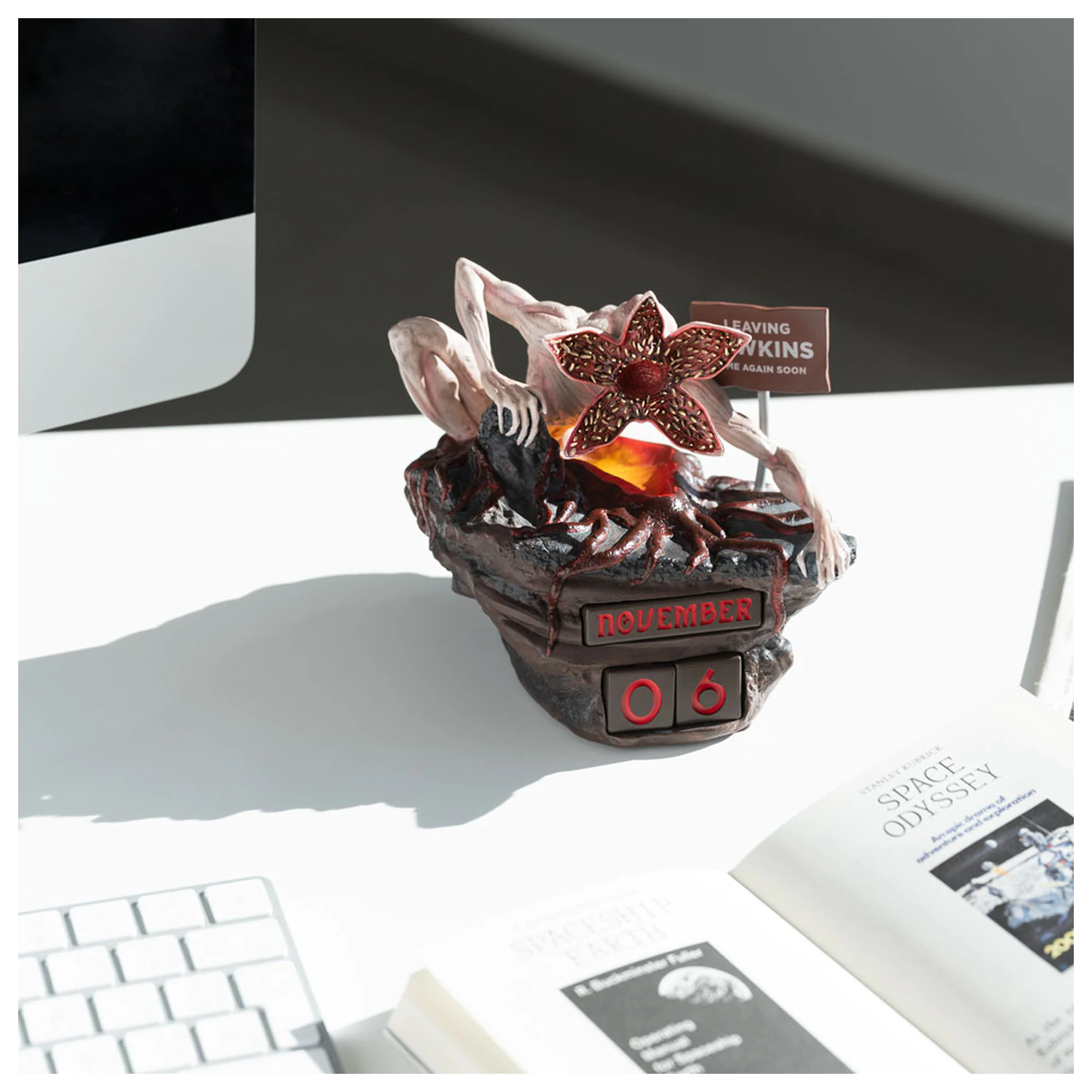 Stranger Things Demogorgon 3D ewiger Kalender Produktfoto