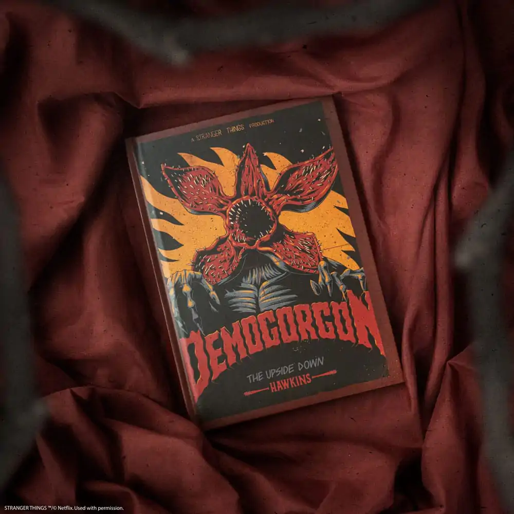 Stranger Things Notizbuch Demogorgon Produktfoto