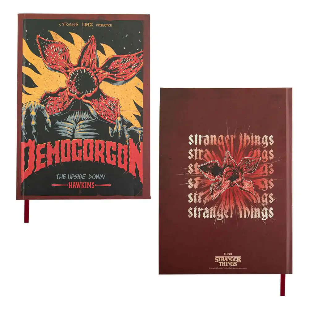 Stranger Things Notizbuch Demogorgon Produktfoto