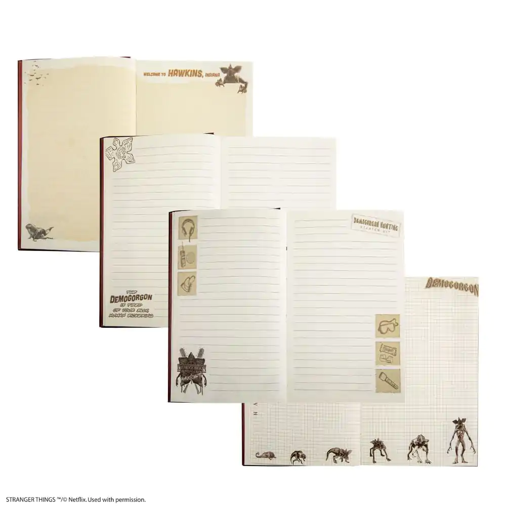 Stranger Things Notizbuch Demogorgon Produktfoto