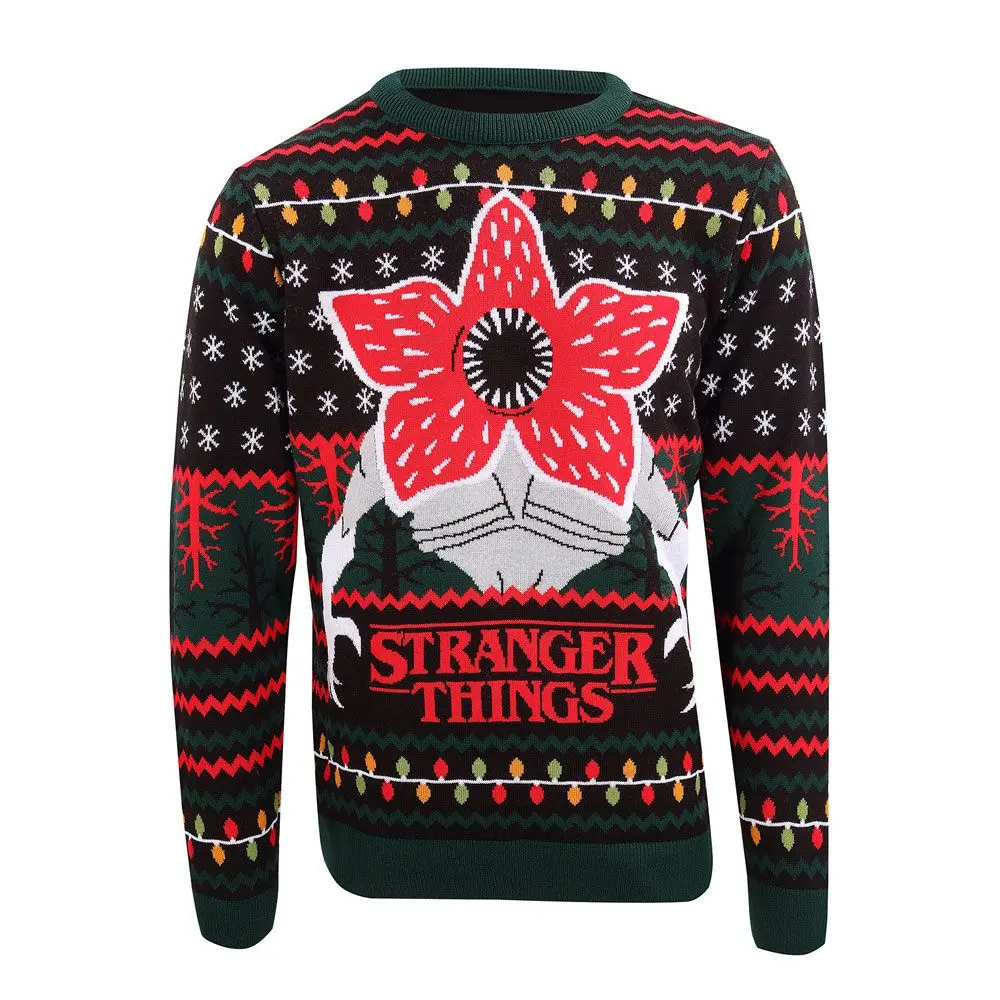 Stranger Things Demogorgon Weihnachtspullover Produktfoto