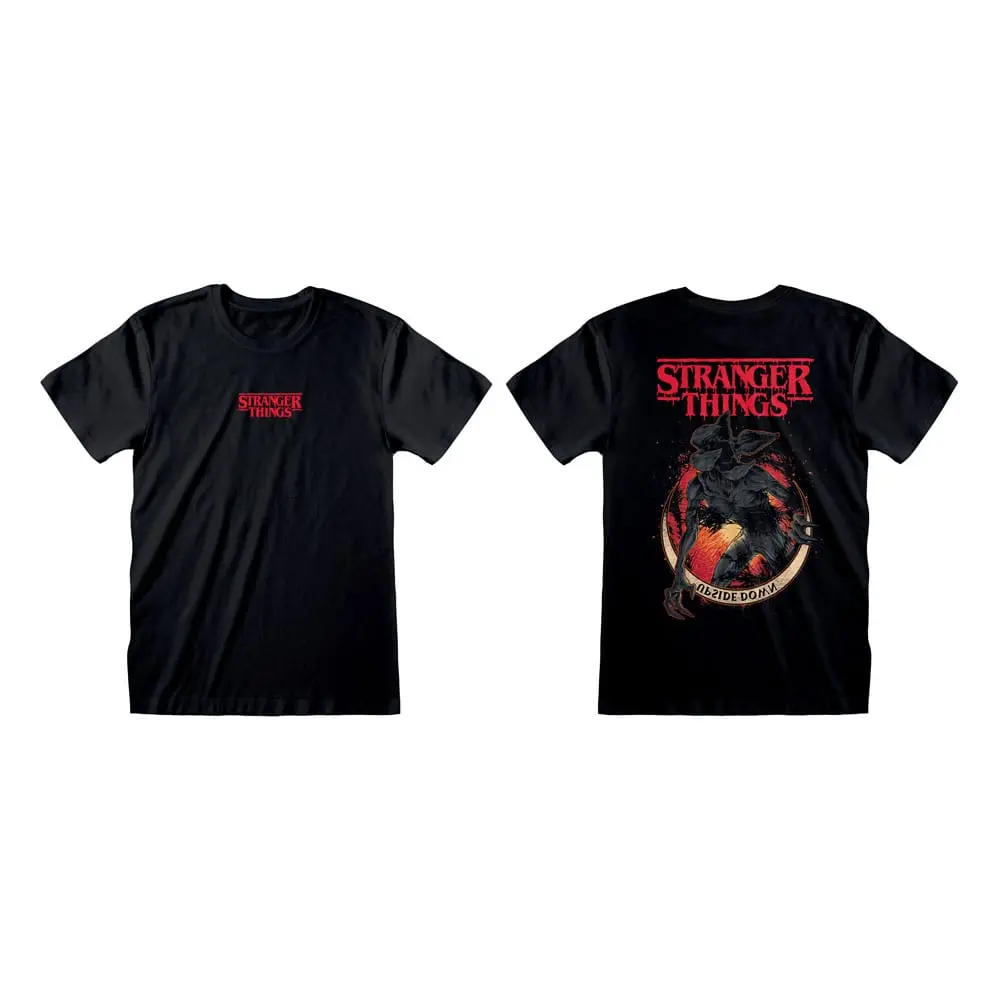 Stranger Things Demogorgon Upside Down T-shirt Produktfoto