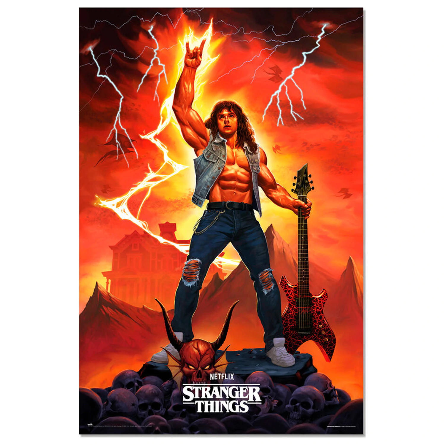 Stranger Things Eddie Munson Poster Produktfoto