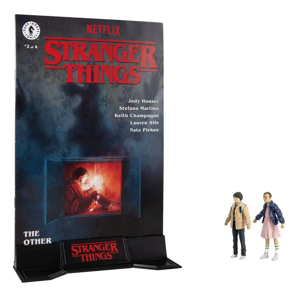 Stranger Things Actionfiguren & Comic Eleven and Mike Wheeler 8 cm termékfotó