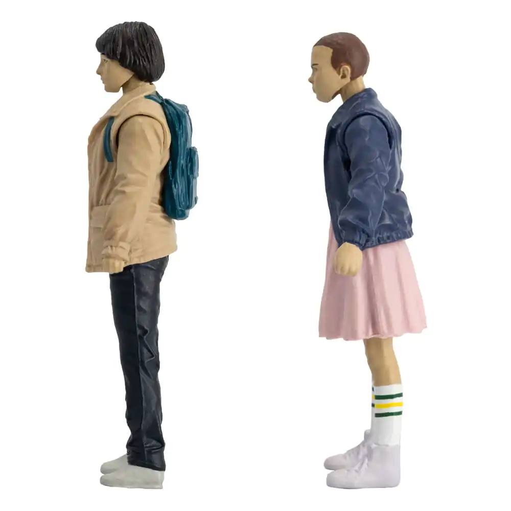 Stranger Things Actionfiguren & Comic Eleven and Mike Wheeler 8 cm termékfotó