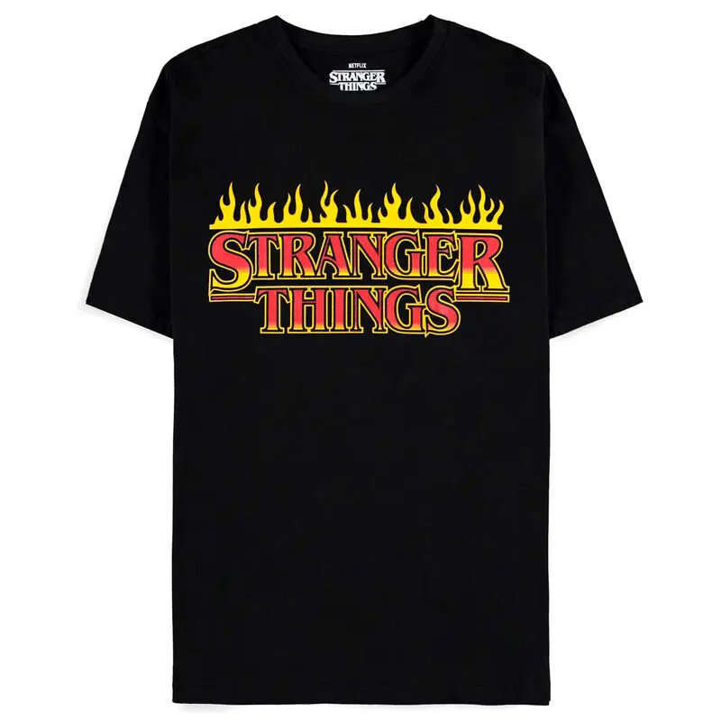 Stranger Things Fire Logo T-shirt termékfotó