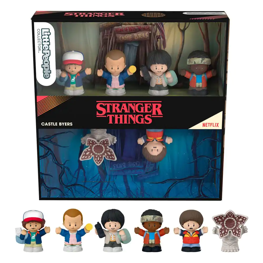 Stranger Things Fisher-Price Little People Collector Minifiguren 6er-Pack Castle Byers 7 cm termékfotó