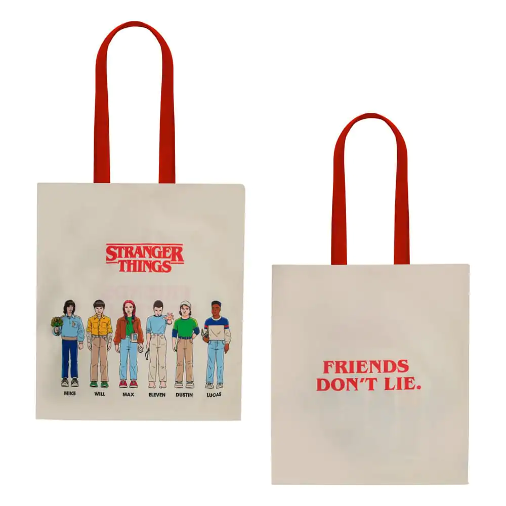 Stranger Things Tragetasche Friends Don't Lie termékfotó