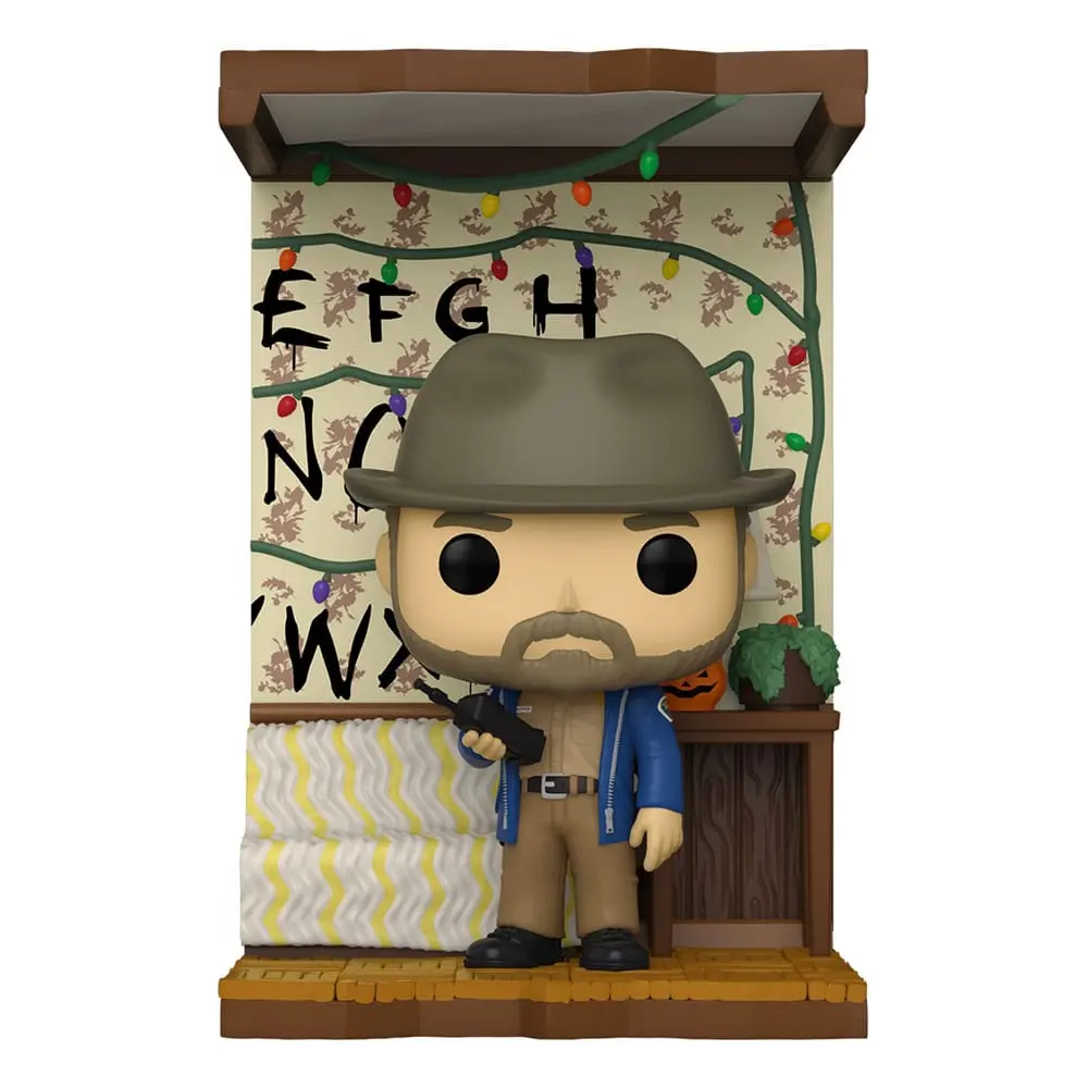 Stranger Things POP! Deluxe Vinyl Figur Byers House: Hopper 9 cm termékfotó