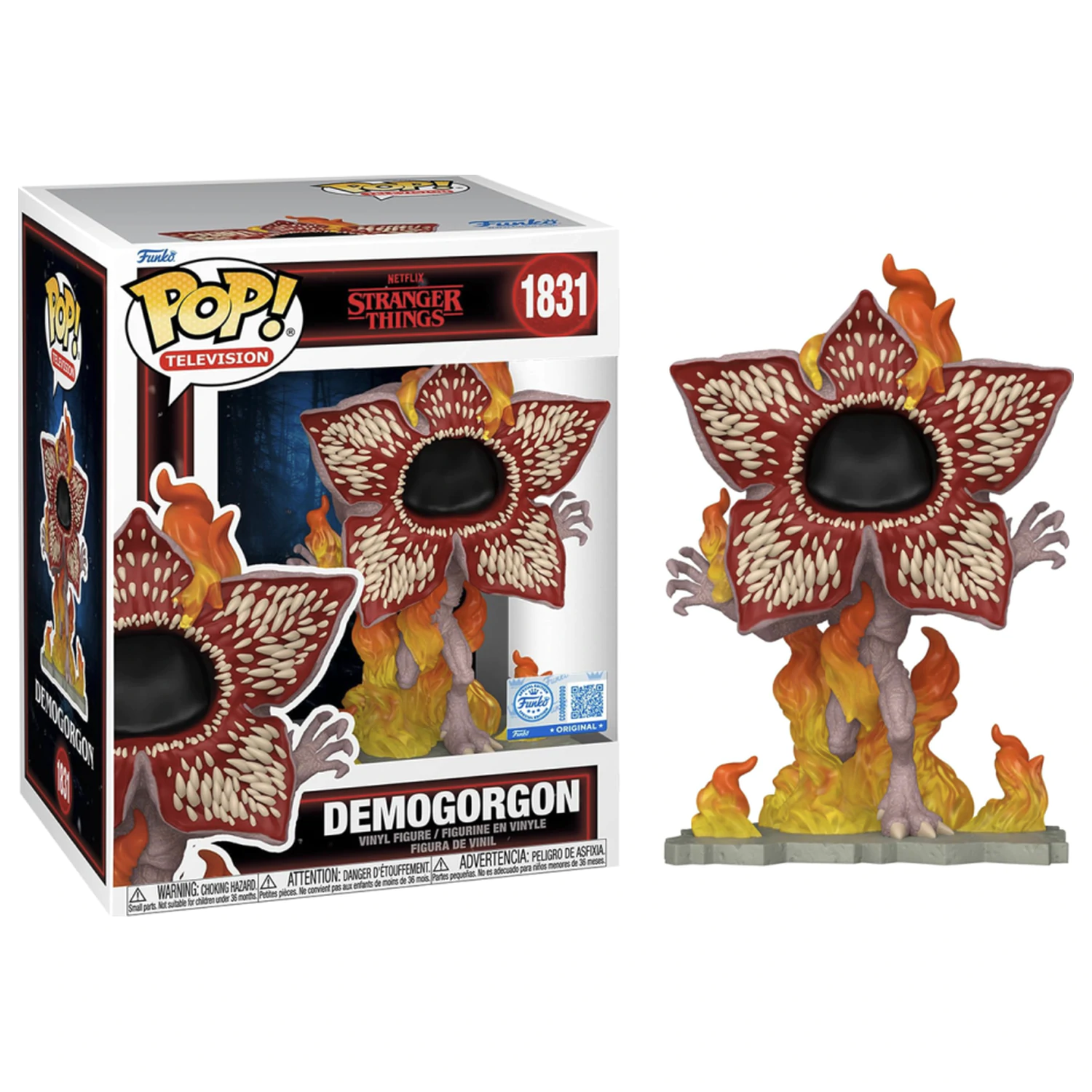 Stranger Things Funko POP Figur Demogorgon (On Fire) Produktfoto
