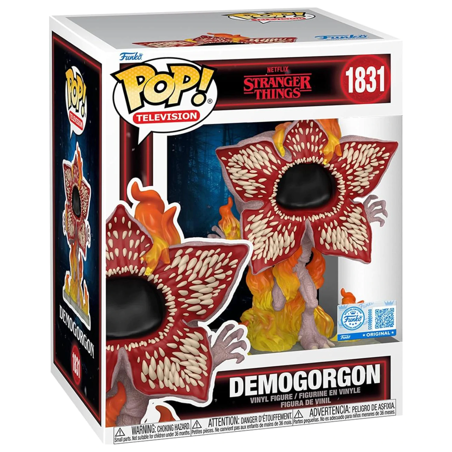 Stranger Things Funko POP Figur Demogorgon (On Fire) Produktfoto